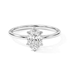 The Perfect Diamond- 950 Platinum IGI Certified (D) Colour Internally Flawless (IF) Lab Grown Diamond Oval Cut Ring 1.00 Ct_8762216