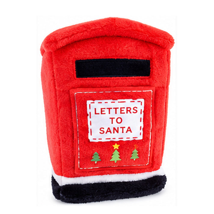 Christmas Letters to Santa Post Box Novelty Fabric Door Stop - Red 8762462 1