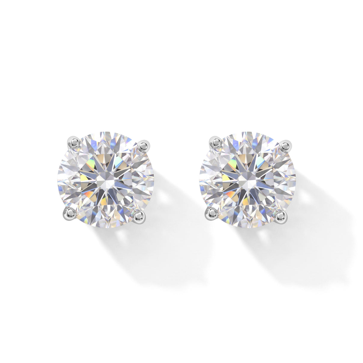 D'Joy Moissanite Earring in 18K YG PlatingSterling Silver  2.000  Ct. 8762809 0