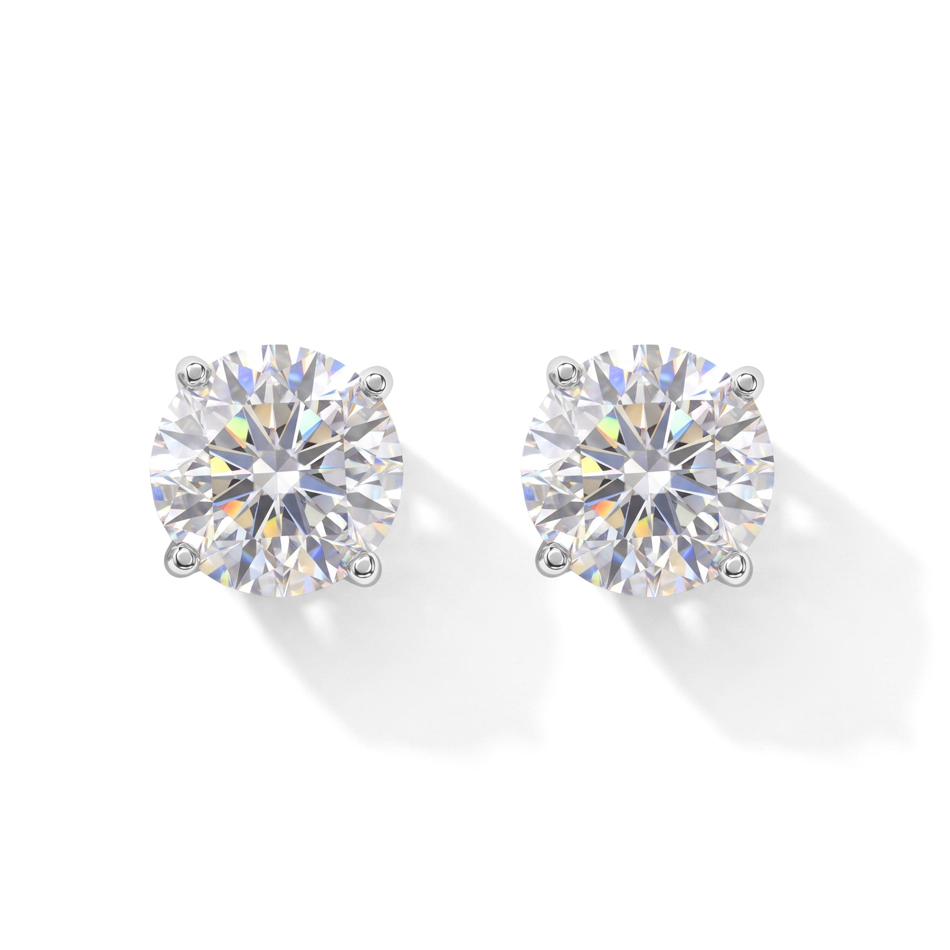 D'Joy Moissanite Earring in 18K YG PlatingSterling Silver  2.000  Ct. 8762809 0