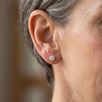 D'Joy Moissanite Earring in Platinum OverlaySterling Silver  2.000  Ct._8762809_1