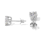 D'Joy Moissanite Earring in Platinum OverlaySterling Silver  2.000  Ct._8762809_3