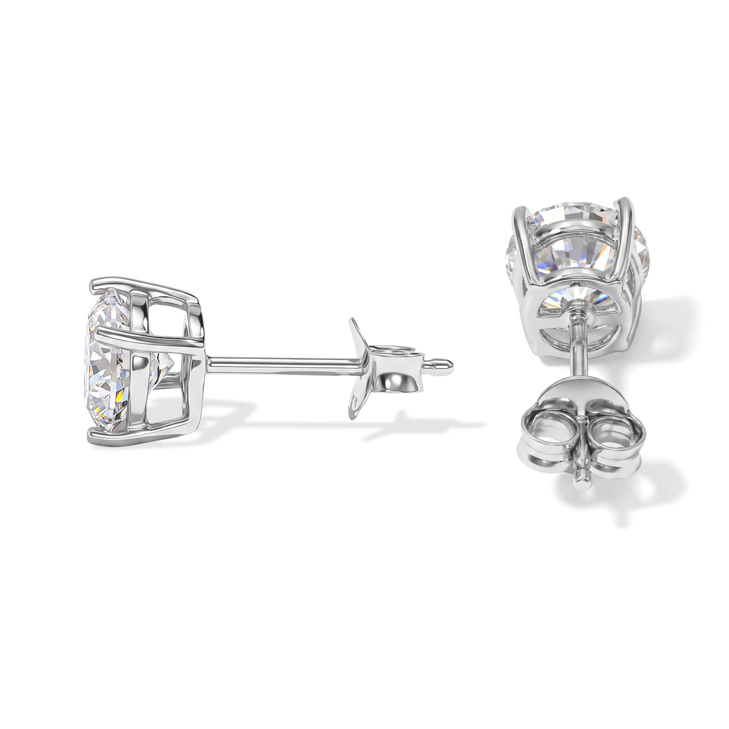 D'Joy Moissanite Earring in 18K YG PlatingSterling Silver  2.000  Ct. 8762809 3