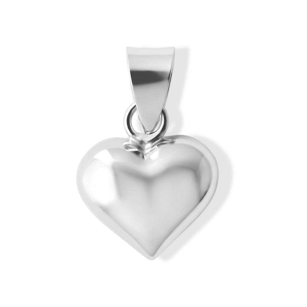 Sterling Silver Heart Pendant_8763170