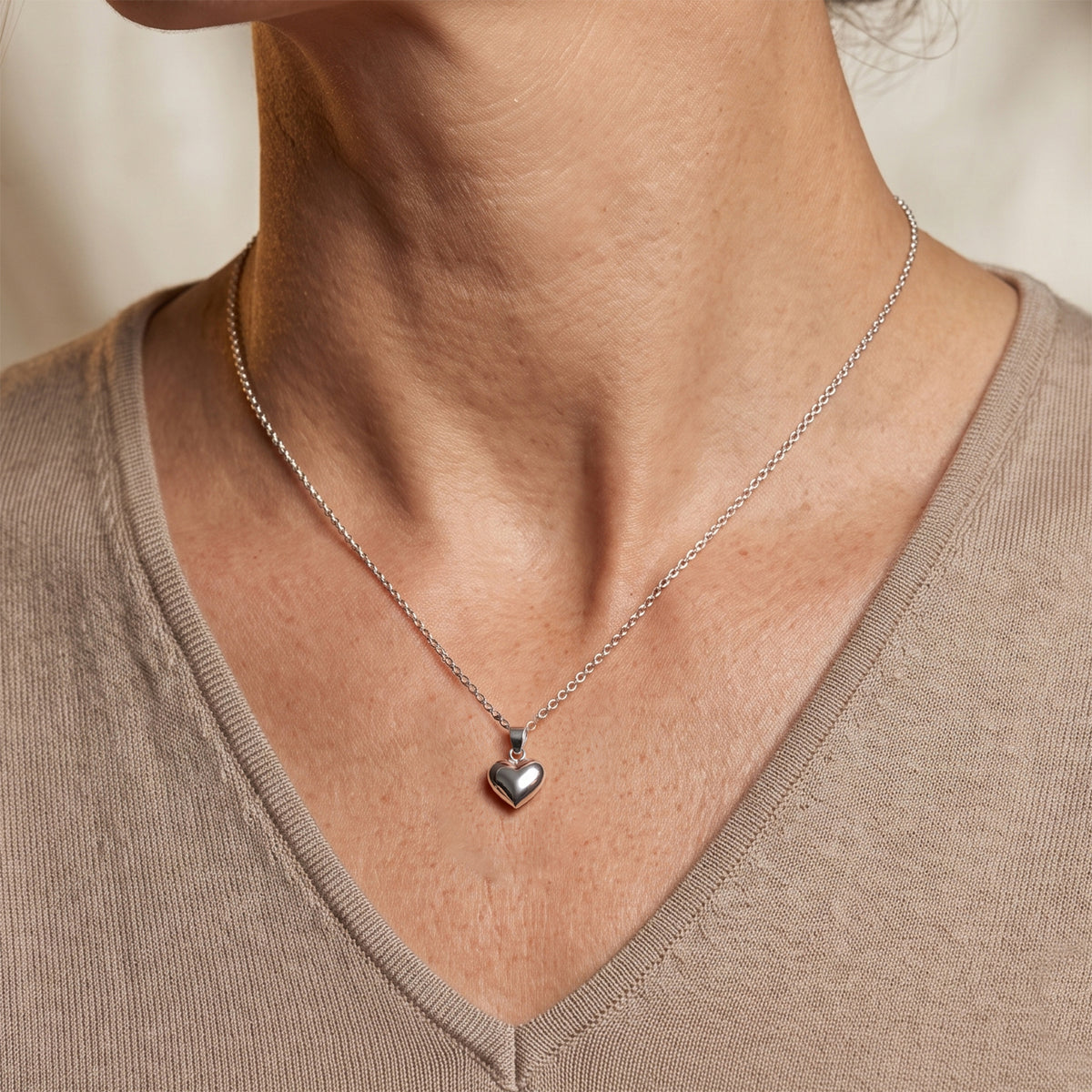Sterling Silver Heart Pendant 8763170 1