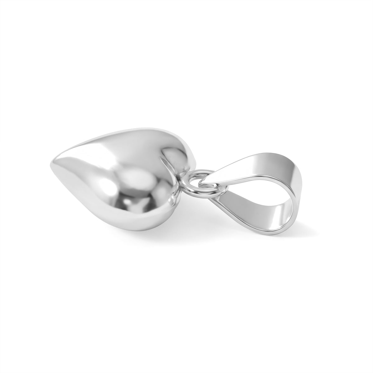 Sterling Silver Heart Pendant 8763170 3