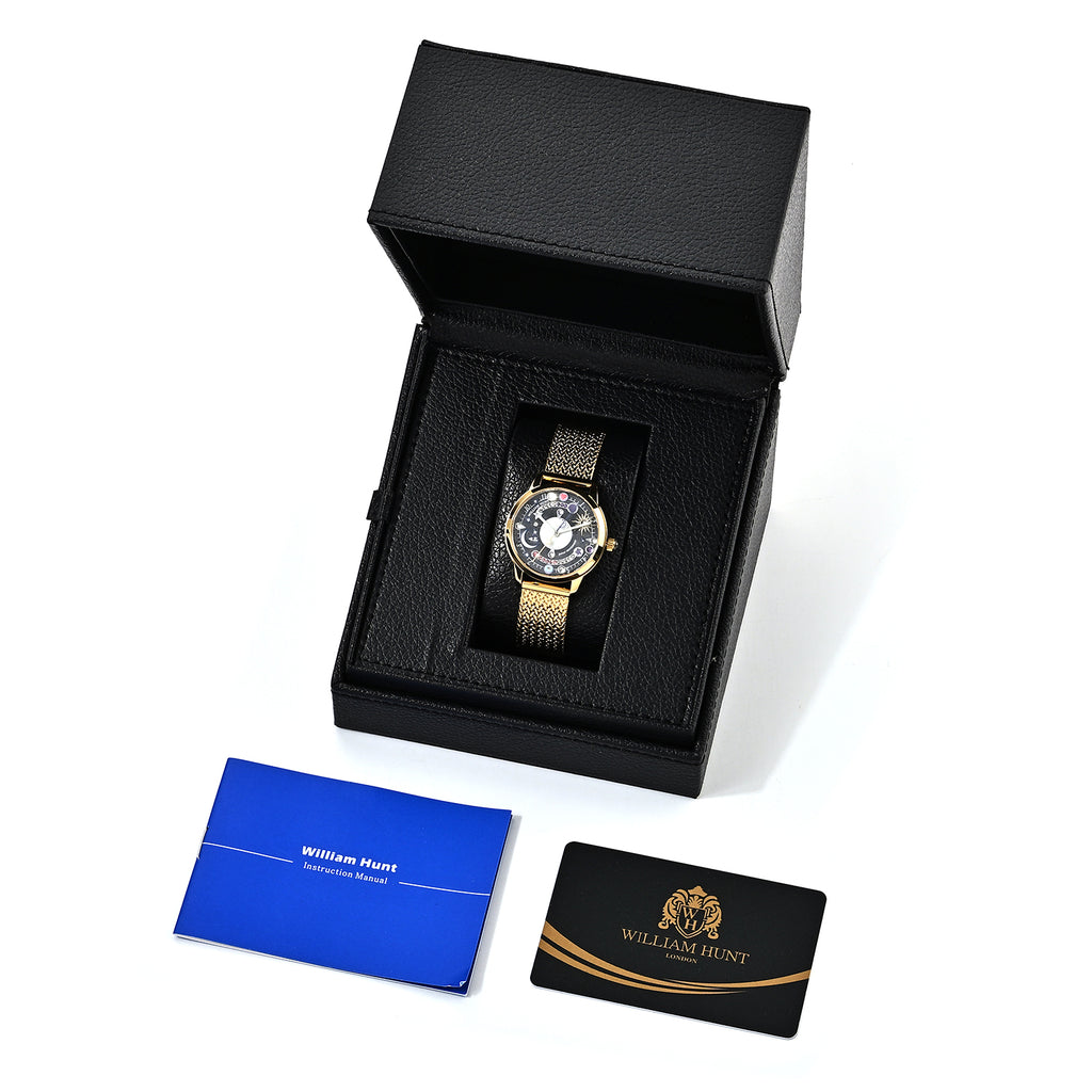 William Hunt Multi Color Cubic Zirconia Watch Pure White Stainless Steel  0.500  Ct._8763240_6