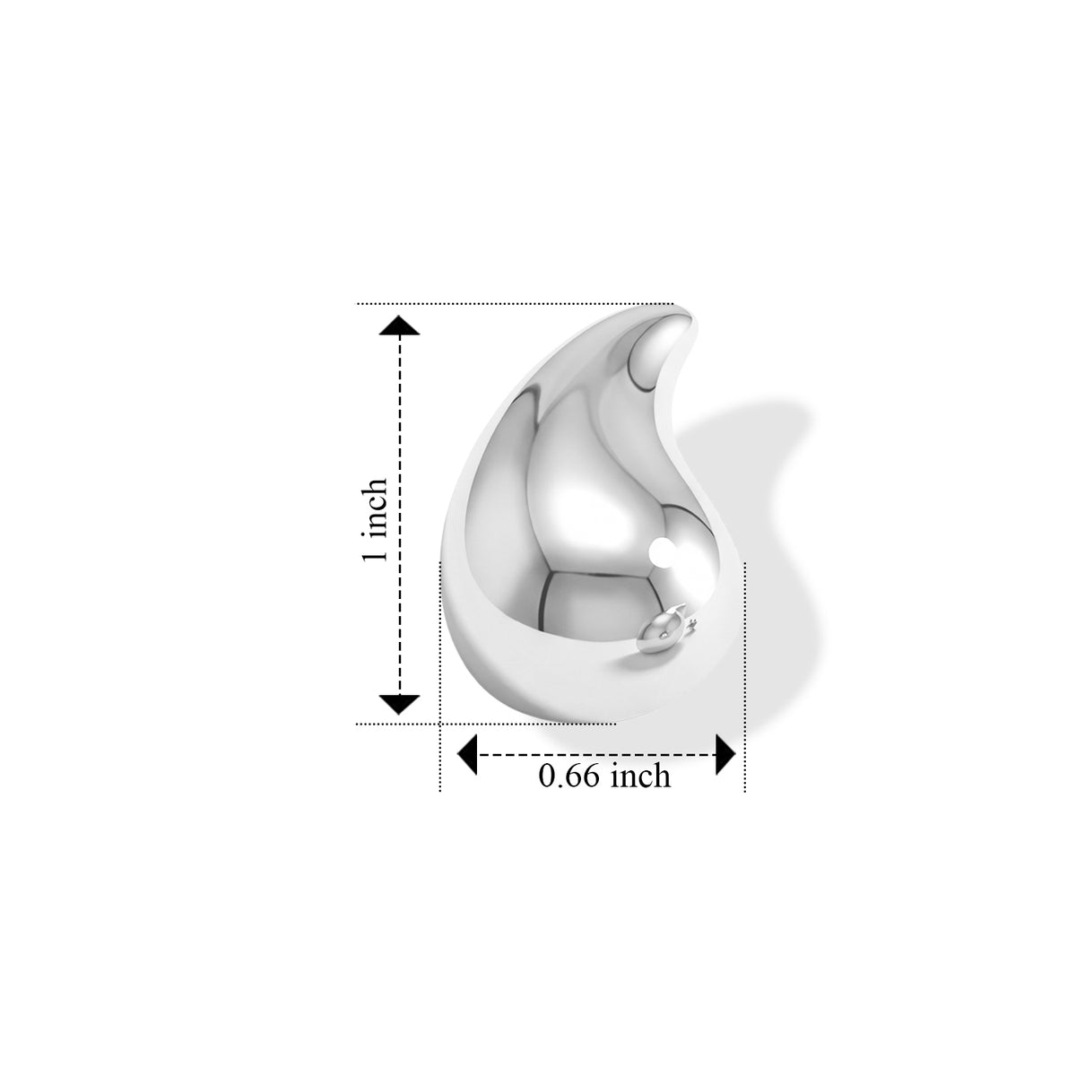 Sterling Silver Earring with Clasp 8763488 3