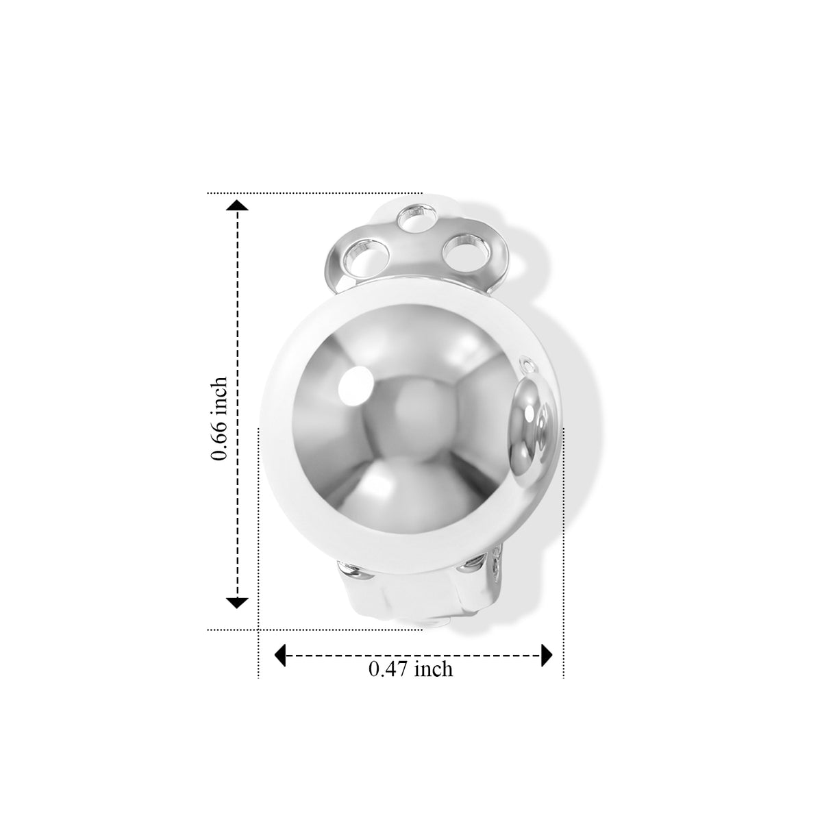 Sterling Silver Earring with Clasp 8763490 3