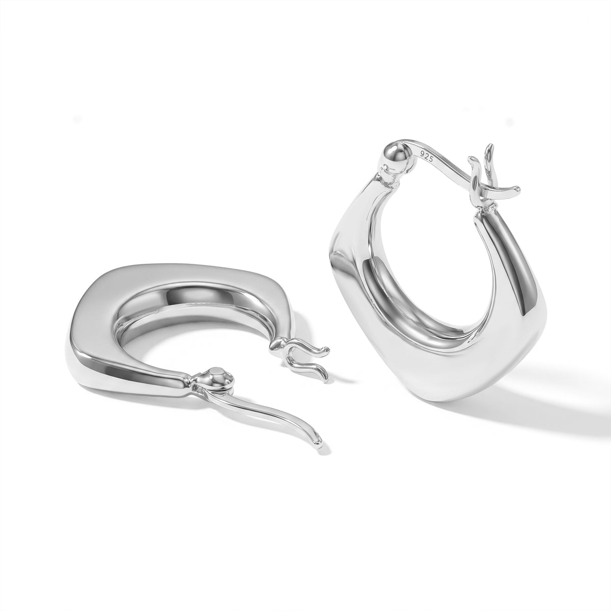 Sterling Silver Hoop Earring 8763517 2