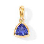 9K Yellow Gold AAA Tanzanite Solitaire Pendant_8763625