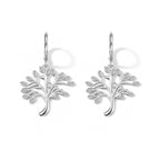 EverTrue - Natural White Diamond Living Creature Earring with Lever Back in Yellow Gold Tone_8764015