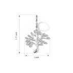 EverTrue - Natural White Diamond Living Creature Earring with Lever Back in Yellow Gold Tone_8764015_4