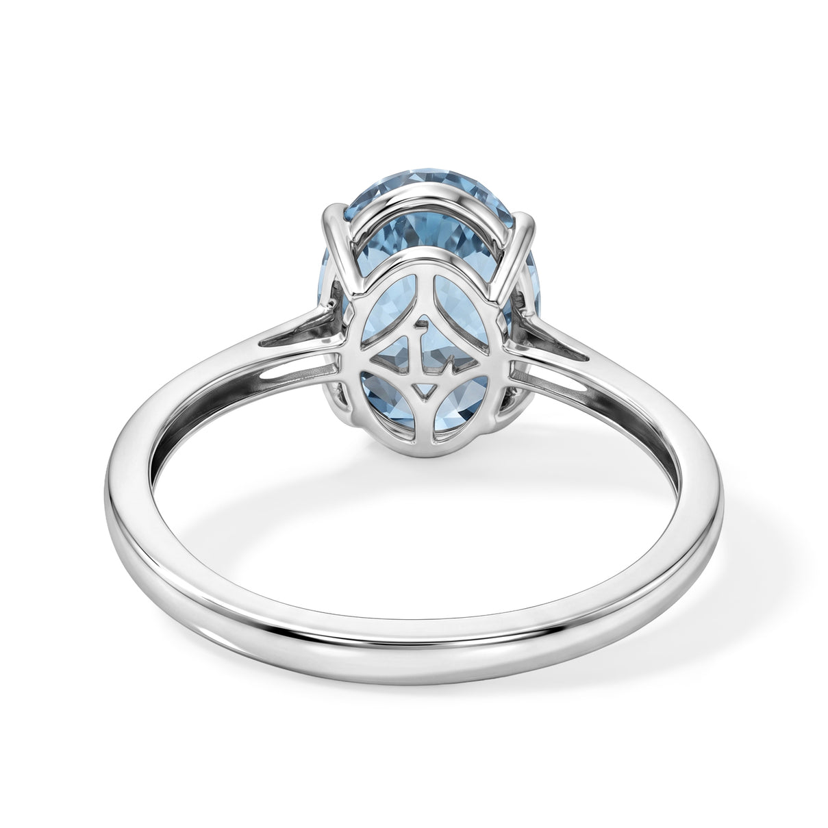 Luxuriant - 950 Platinum SGL Certified Lab Grown Blue Diamond (VS) Solitaire Ring 3.00 Ct, Platinum Wt. 3.80 Gms 8764247 4