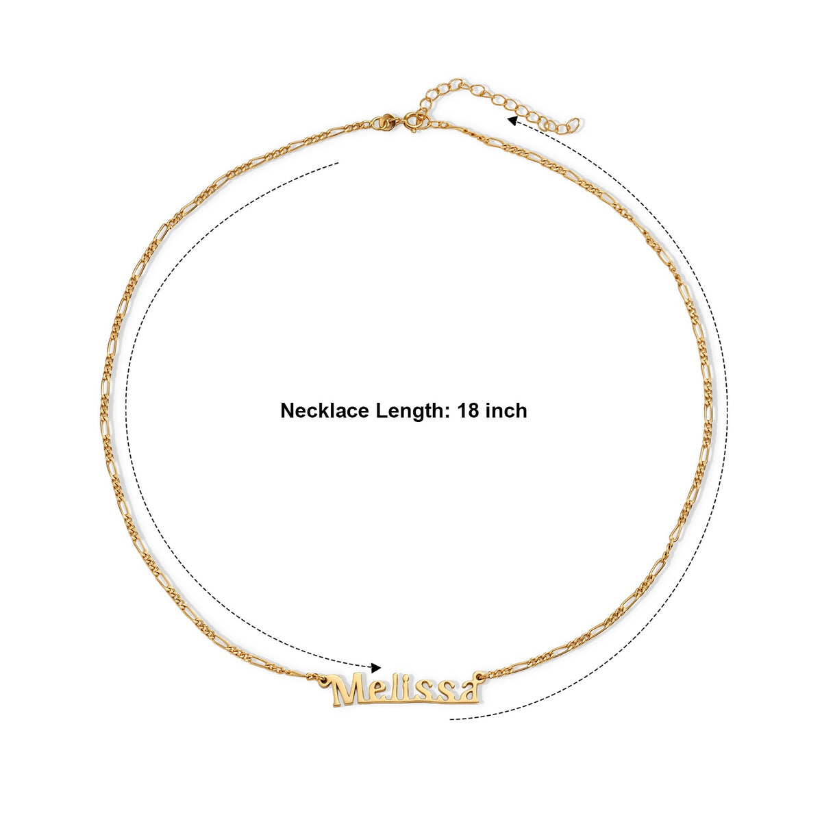 Rachel Galley - Necklace (Size - 18-2 Ext) in 18K Vermeil Yellow Gold Plated Sterling Silver 8764495 3