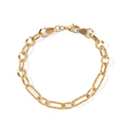 Bracelet (Size - 7.5) in Yellow Gold Tone_8764576