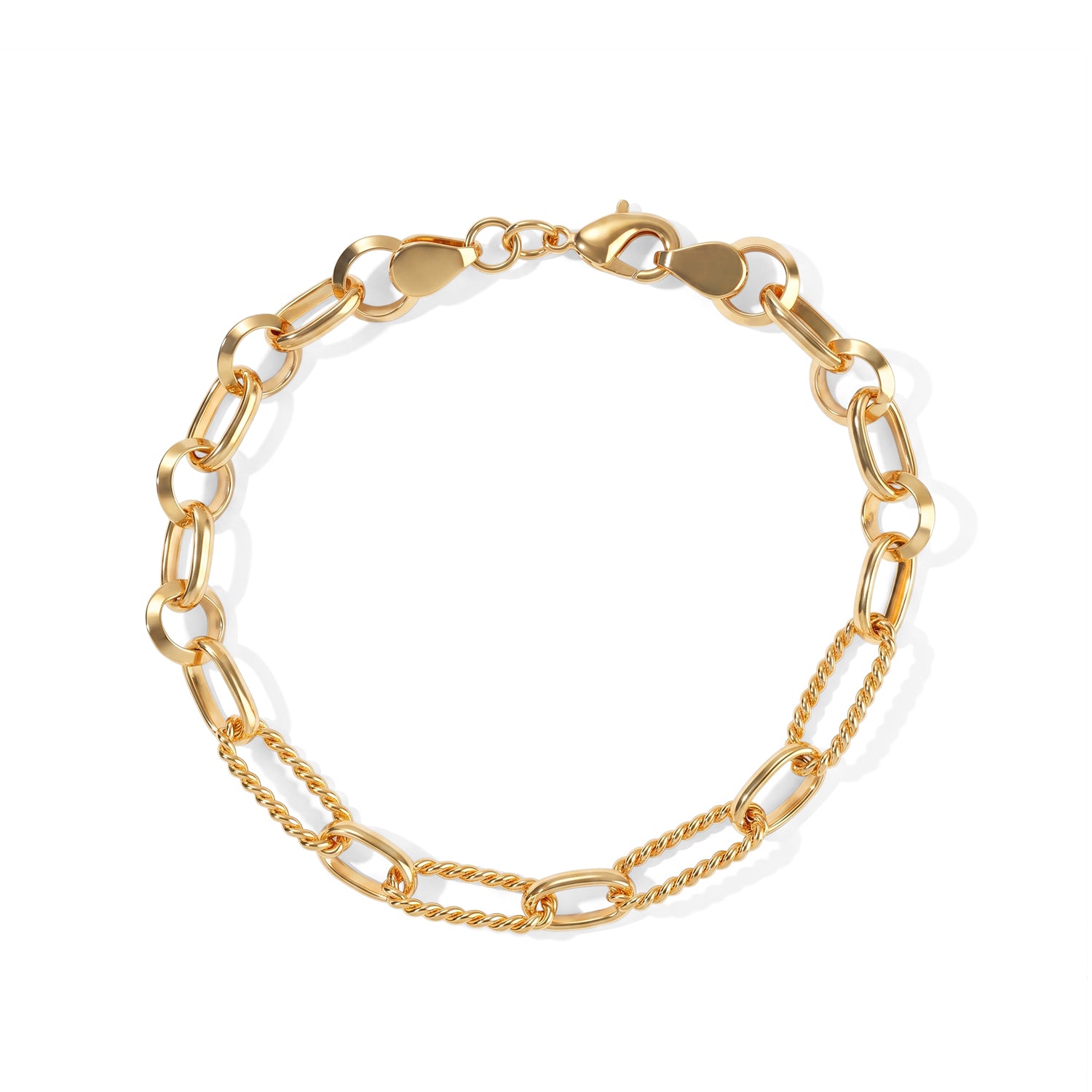Bracelet (Size - 7.5) in Yellow Gold Tone 8764576 0