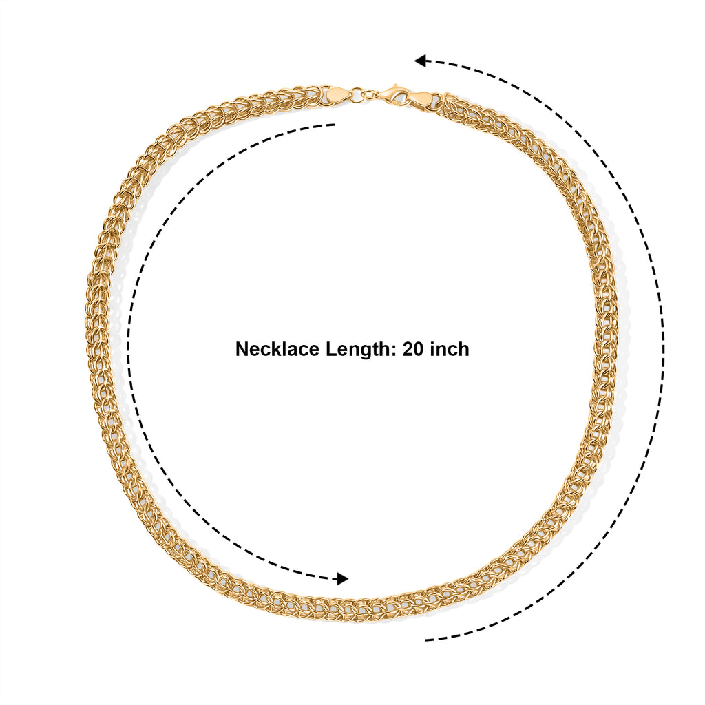 Necklace (Size - 20) in Yellow Gold Tone_8764765_3