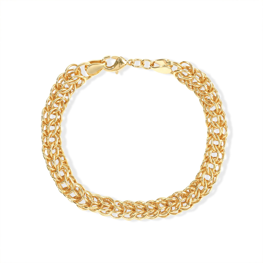 Bracelet (Size - 7.5) in Yellow Gold Tone_8764792
