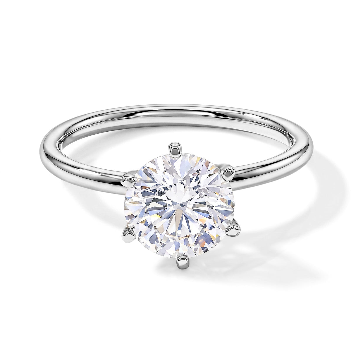 Luxuriant - 950 Platinum IGI Certified Lab Grown Diamond (D-IF) Solitaire Ring 2.00 Ct, Platinum Wt.3.10 Gms 8764931 0