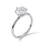 Luxuriant - 950 Platinum IGI Certified Lab Grown Diamond (D/IF) Solitaire Ring 2.00 Ct, Platinum Wt.3.10 Gms_8764931_2