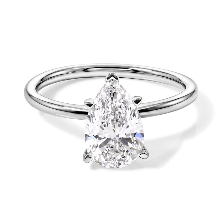 Luxuriant - 950 Platinum IGI Certified Lab Grown Diamond (D/IF) Solitaire Ring 2.00 Ct, Platinum Wt. 3.10 Gms 8764952 1