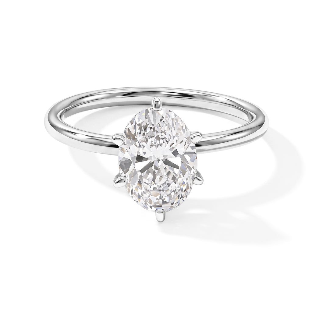 Luxuriant - 950 Platinum IGI Certified Lab Grown Diamond (D/IF) Solitaire Ring 2.00 Ct, Platinum Wt. 2.60 Gms_8764966