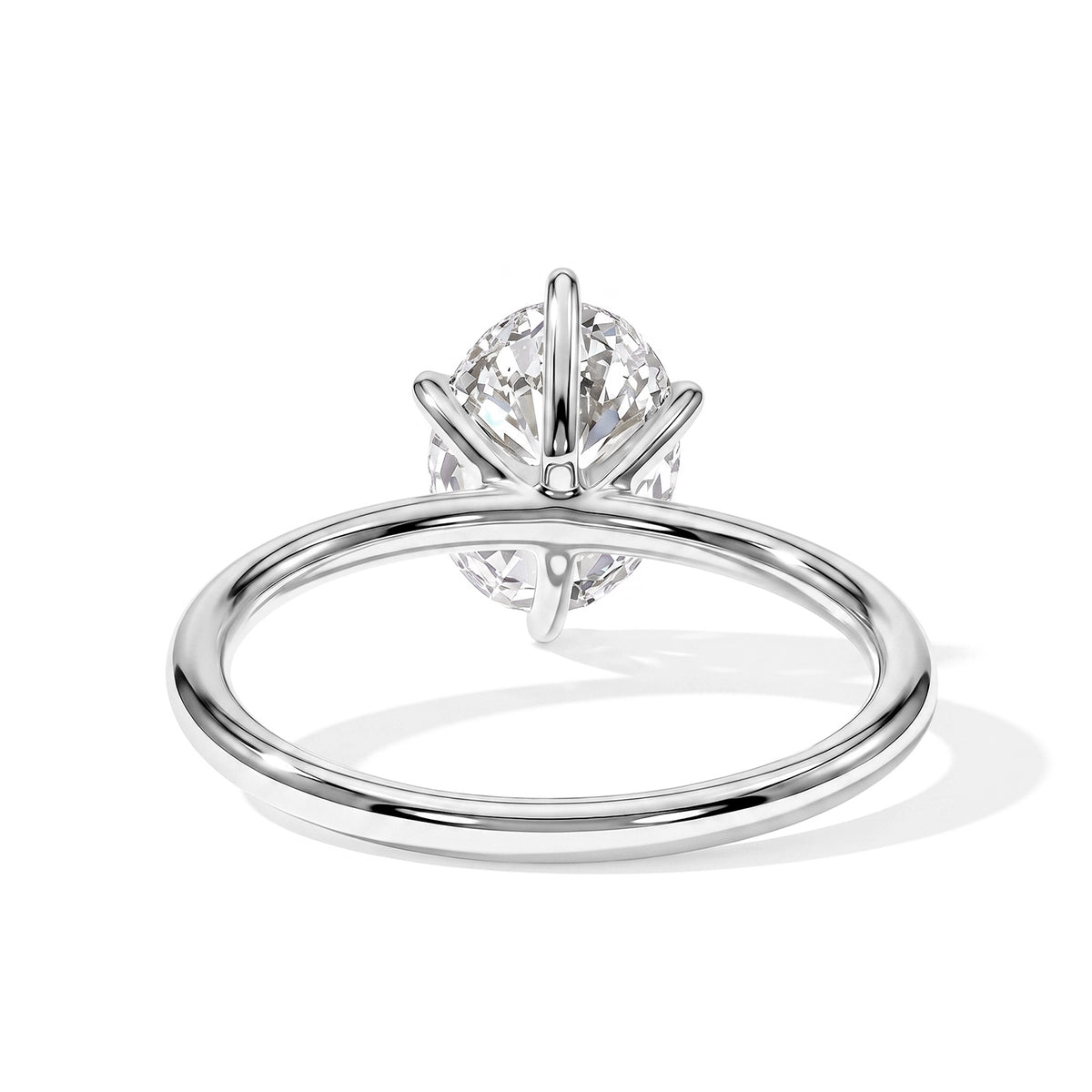 Luxuriant - 950 Platinum IGI Certified Lab Grown Diamond (D-IF) Solitaire Ring 2.00 Ct, Platinum Wt. 2.60 Gms 8764966 3