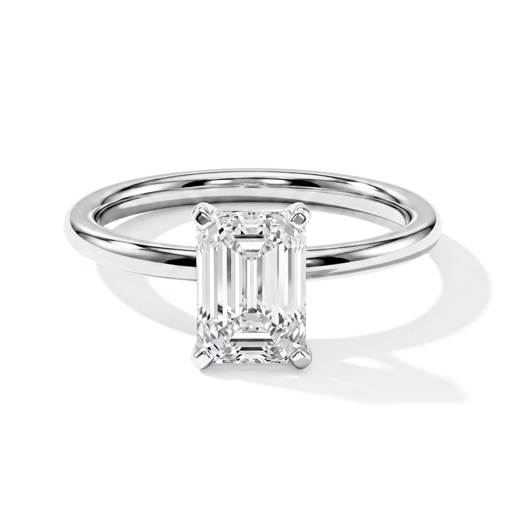Luxuriant - 950 Platinum IGI Certified Lab Grown Diamond (D/IF) Solitaire Ring 2.00 Ct, Platinum Wt. 2.60 Gms 8764995 1