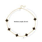 Black Dyed Agate Fancy Necklace (Size - 20)  2.000  Ct._8765512_4