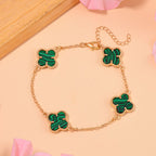 Created Malachite Fancy Bracelet (Size - 7.5)  1.200  Ct._8765528_1