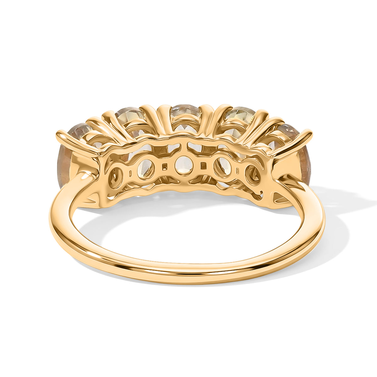 D'Joy - AAA Turkizite Ring in 18K Vermeil Yellow Gold Plated Sterling Silver 2.64 Ct. 8767983 4