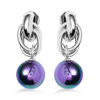 Tahiti Shell Pearl Earring  0.010  Ct._8768590