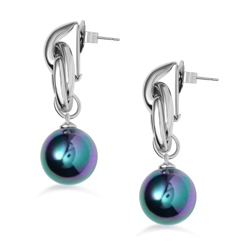 Tahiti Shell Pearl Earring  0.010  Ct._8768590_3