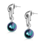 Tahiti Shell Pearl Earring  0.010  Ct._8768590_3
