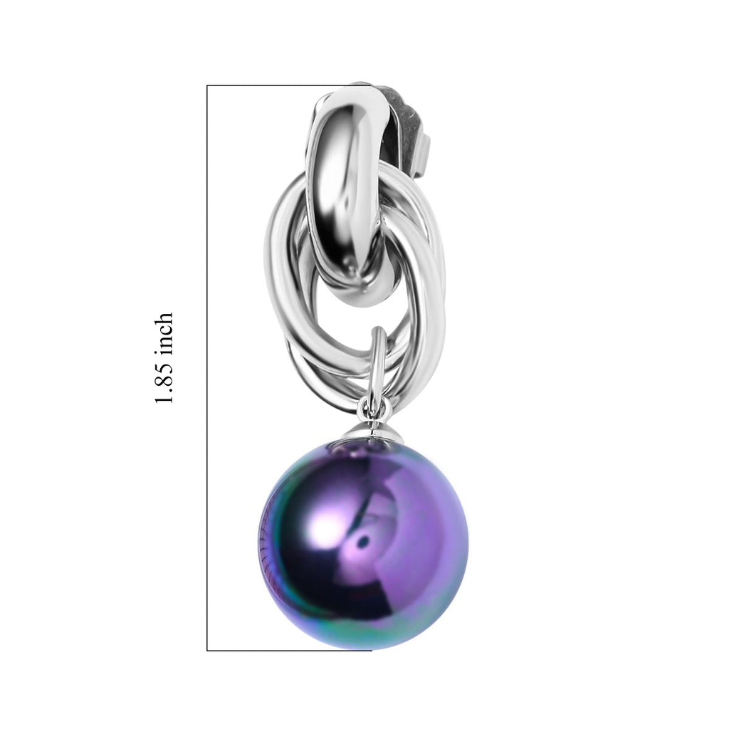 Tahiti Shell Pearl Earring  0.010  Ct._8768590_5