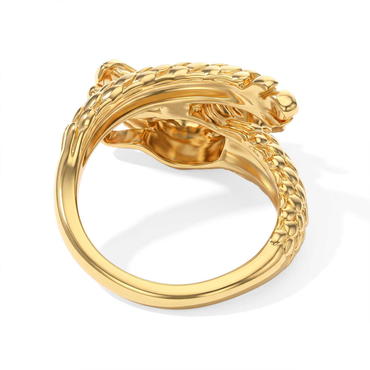 EverTrue Bronzella Collection - Dragon Ring in 18K Gold Plating 8769337 4