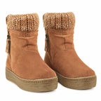 TJC Special Ladies Shoe (Size - 8) - Tan_8770137_2