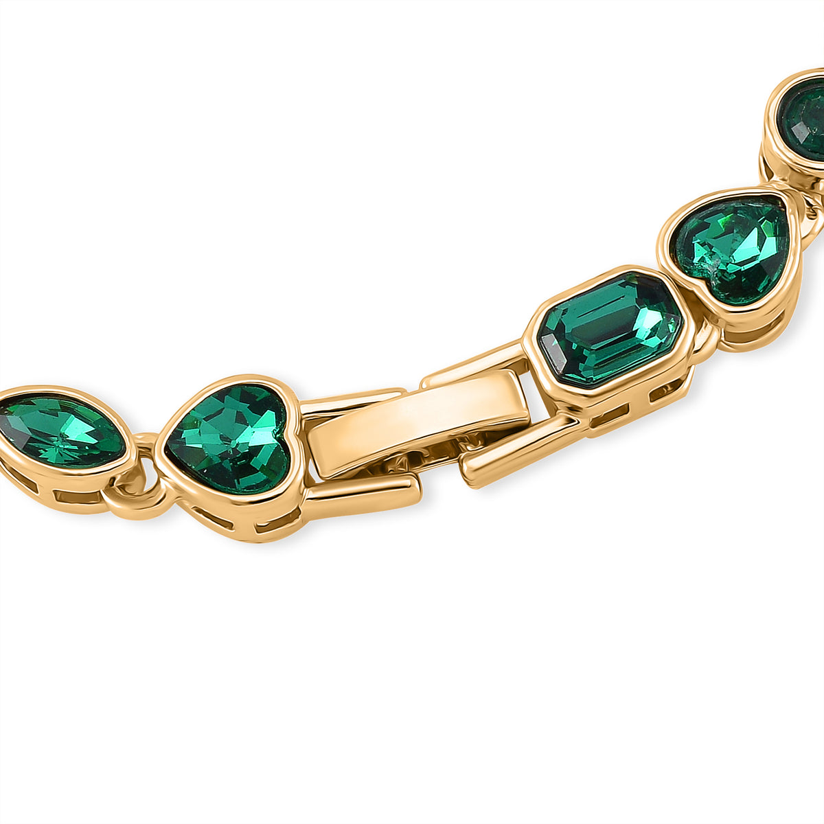 Green Crystal Bracelet (Size - 7.5) 8770493 3