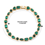 Green Crystal Bracelet (Size - 7.5)_8770493_4