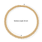 Fancy Necklace (Size - 19.75) Pure Yellow Brass_8770578_4