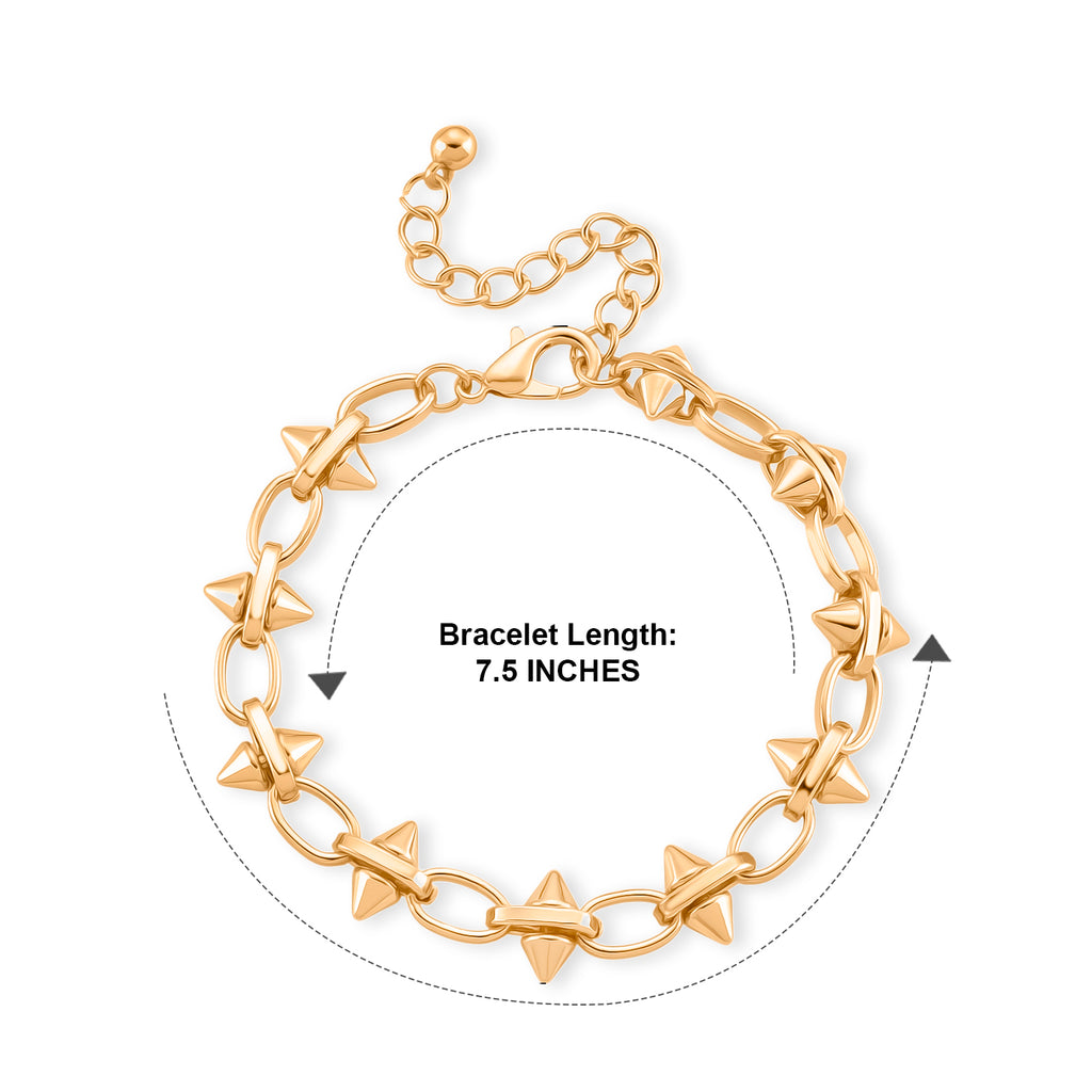 Link Chain Bracelet (Size - 7.5+2 Ext)_8770581_5