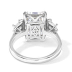 D'joy Moissanite Ring in Rhodium OverlaySterling Silver  9.040  Ct._8770608_4