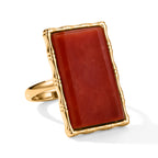 EverTrue - Dyed Red Jade Ring 17.90 Ct._8770667