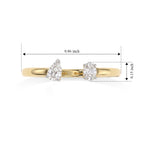 Luxuriant Lab Grown Diamond Ring in 18K YG VermeilSterling Silver  0.255  Ct._8770720_6