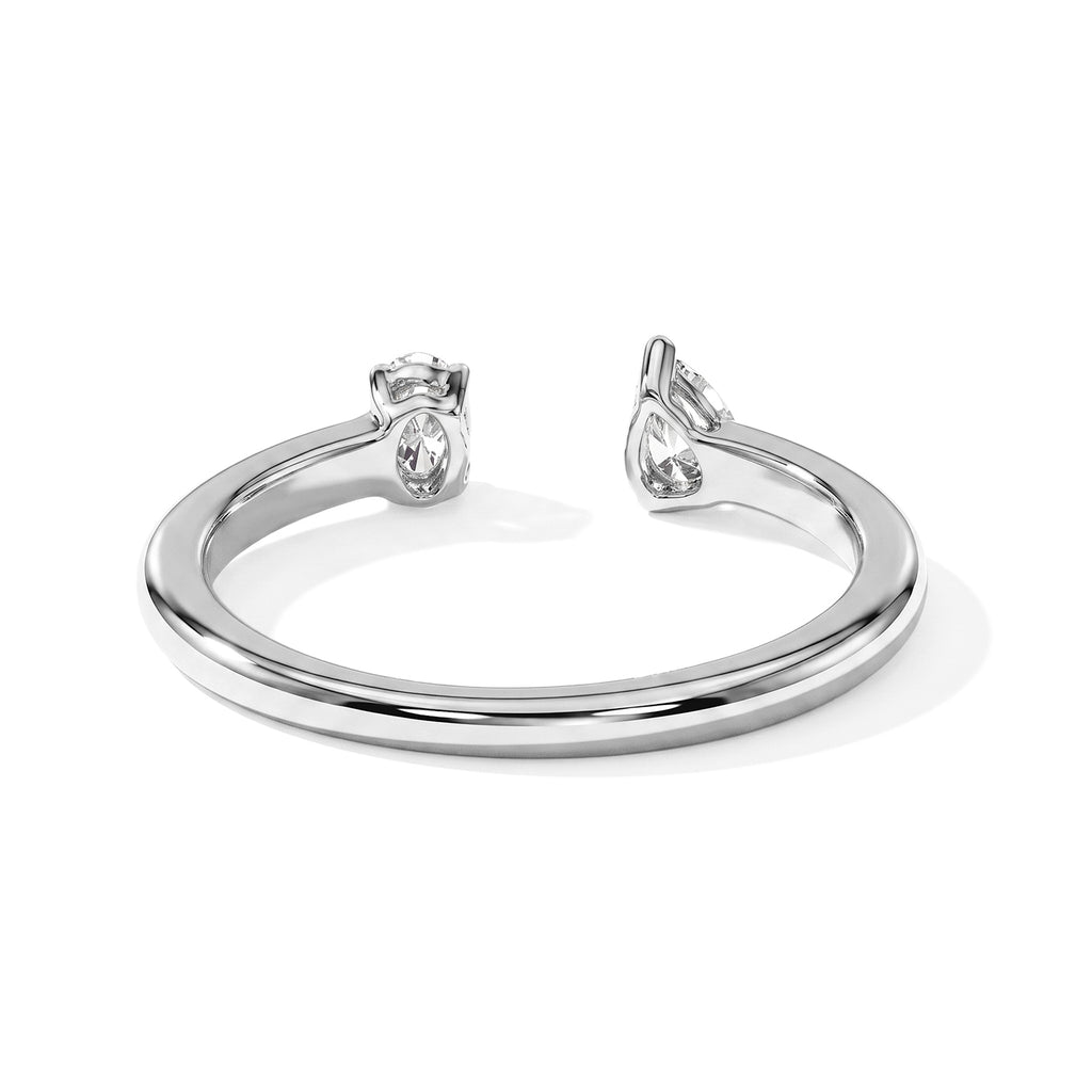 Luxuriant Lab Grown Diamond Ring in Rhodium OverlaySterling Silver  0.255  Ct._8770755_4