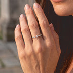 Luxuriant - Lab Grown Diamond Ring in Rhodium Overlay Sterling Silver 0.25 Ct._8770756_1