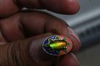 D'Joy - Ammolite Solitaire Ring in 18K Vermeil Yellow Gold Plated Sterling Silver 1.50 Ct._8770924_6