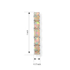 D'joy Ethiopian Opal Full Hoop Earring in Platinum OverlaySterling Silver  2.002  Ct._8772500_4