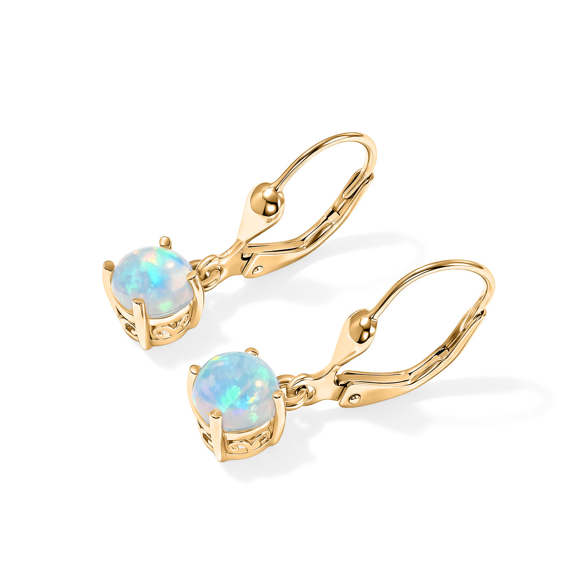 D'joy Ethiopian Opal Earring Sterling Silver  1.254  Ct. 8772955 3